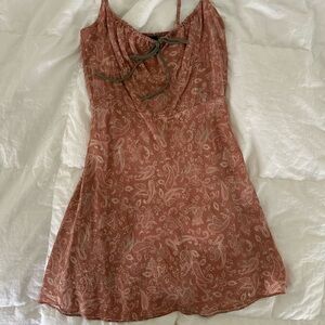 Paisley realisationpar mini dress